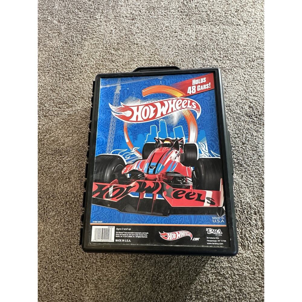 2013 Hot Wheels 48 Car Carry Case Cars 36 Diecast And Hot Wheel Dodge Chargers